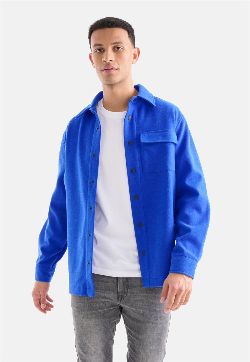  POCKET - Übergangsjacke - Blue