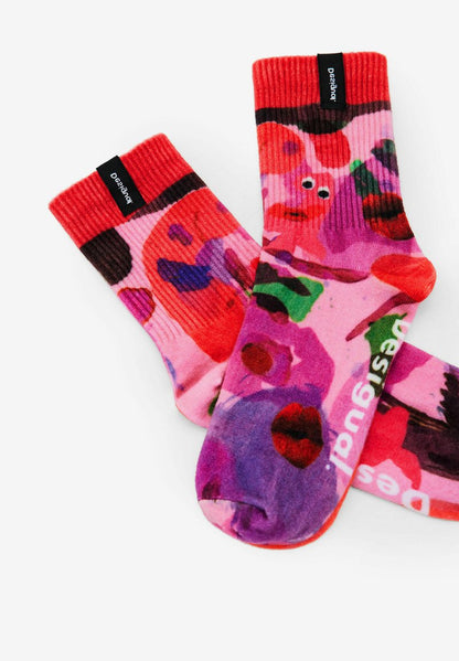 Desigual DESIGNED BY M. CHRISTIAN LACROIX - SOCKS - Socken - Red