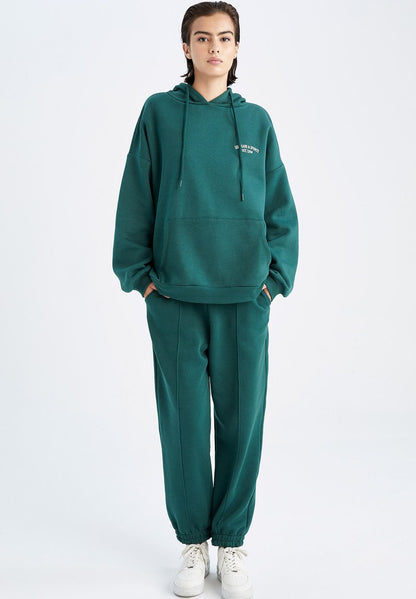 DeFacto Kapuzenpullover - Turquoise