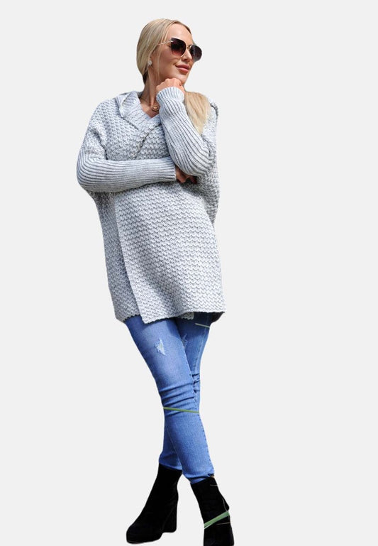  DALENA - Kapuzenpullover - Grey