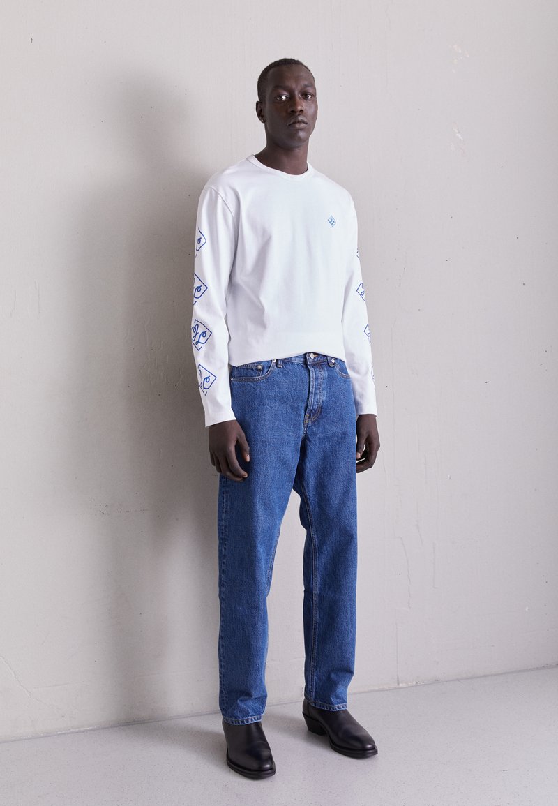 J.Lindeberg CAMILO GRAPHIC - Langarmshirt - Cloud White