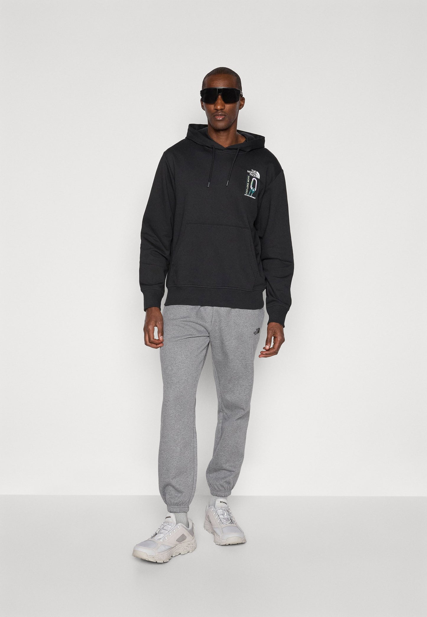 The North Face EXPLORE GEAR RELAXED HOODIE UNISEX - Hoodie - Black
