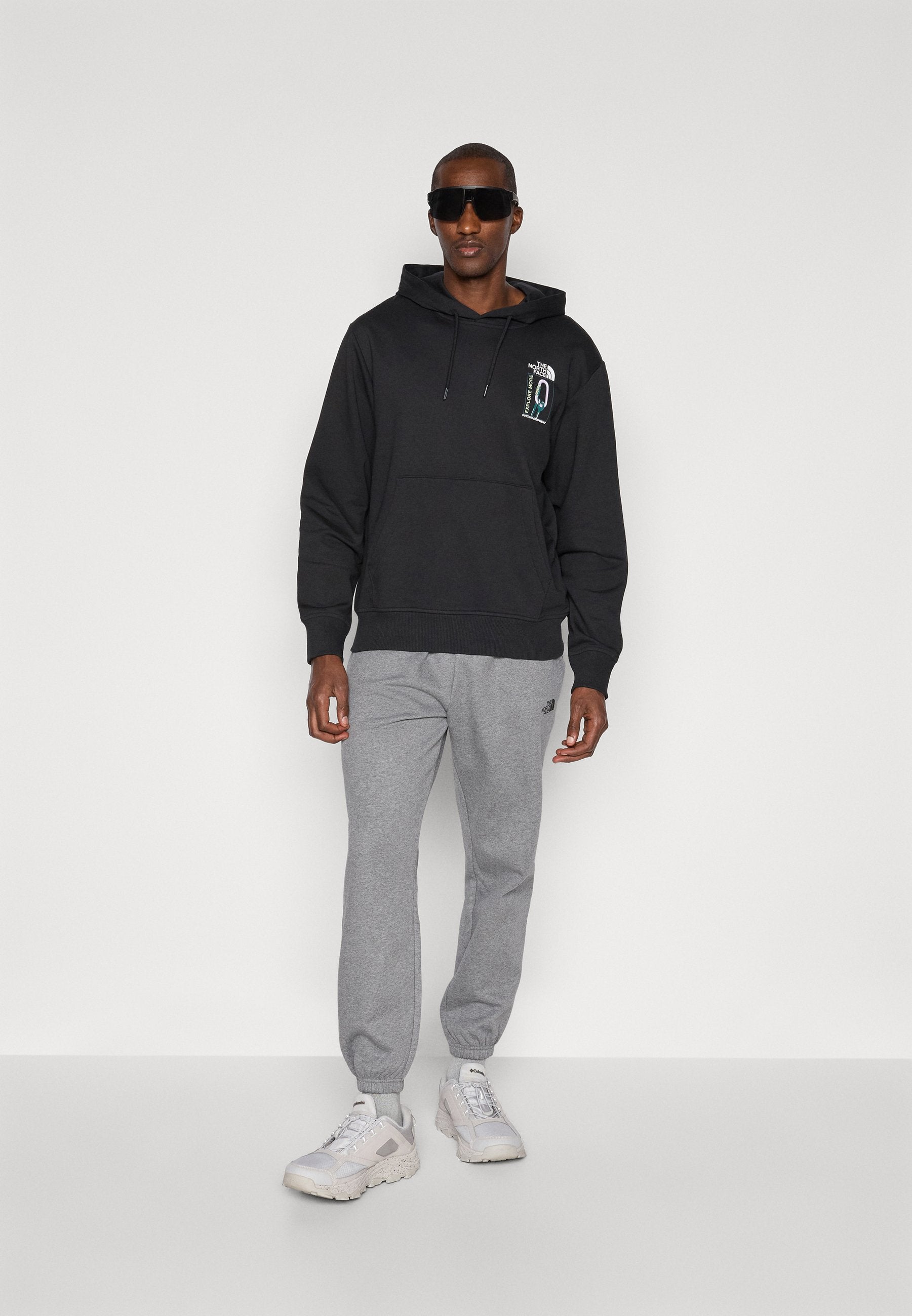The North Face EXPLORE GEAR RELAXED HOODIE UNISEX - Hoodie - Black