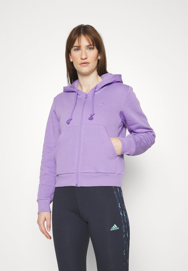 Adidas Sportswear Sweatjacke - Violet Fusion