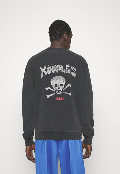 THE KOOPLES Sweatshirt - Black Washed