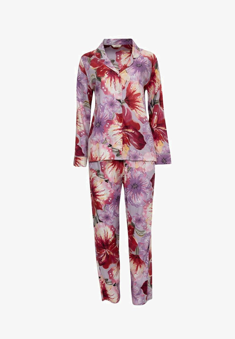  SET MAEVE FLORAL PRINT L SLV PJ - Nachtwäsche Set - Lilac Floral