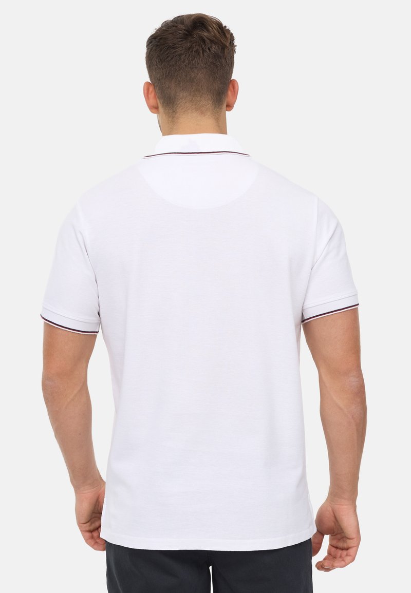 Indicode Jeans WALLO - Poloshirt - Offwhite