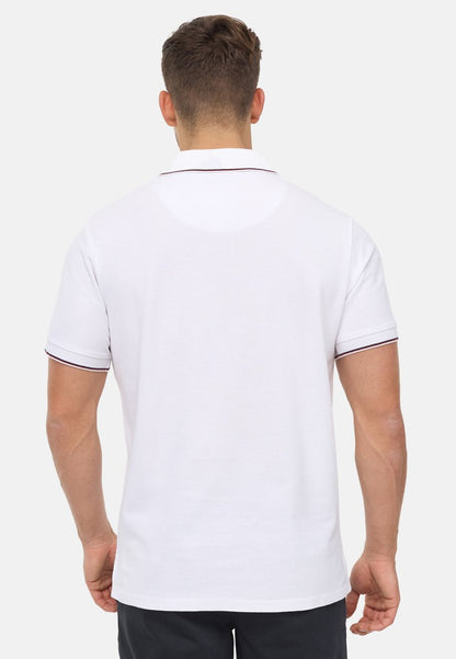 Indicode Jeans WALLO - Poloshirt - Offwhite