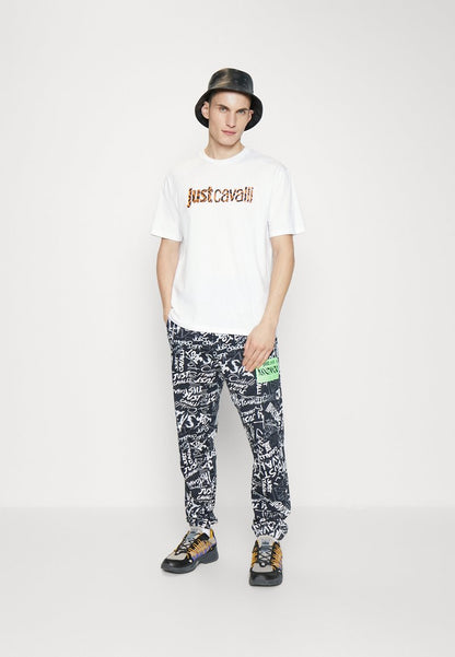 JUST CAVALLI MAGLIETTE - T-Shirt Print - White