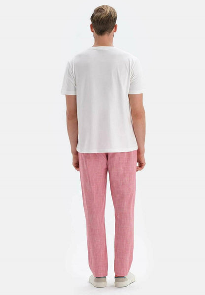  GINGHAM - Nachtwäsche Hose - Red