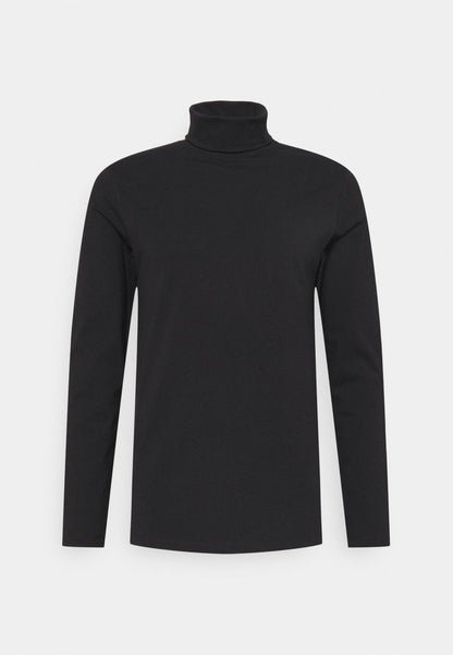 Lindbergh ROLL NECK TEE - Langarmshirt - Black