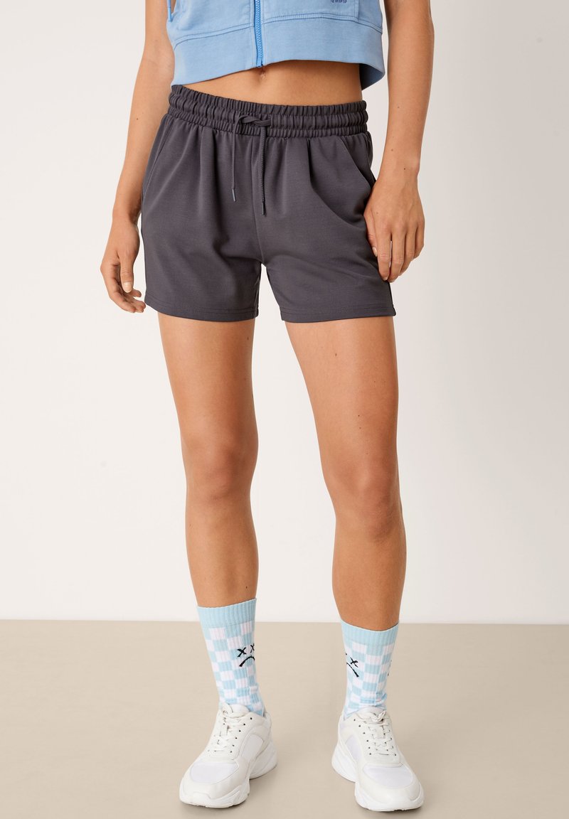 QS By S.Oliver REGULAR MIT ELASTISCHEM BUND - Jogginghose - Asphalt