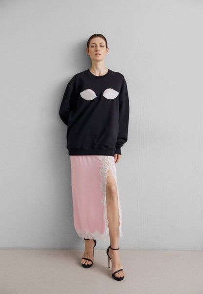Christopher Kane THE GOODBYE - Sweatshirt - Black