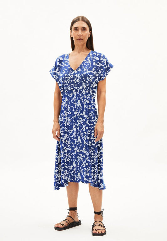 Armedangels AALBINE LAPIS AALBINE LAPIS - Freizeitkleid - Warm Blue