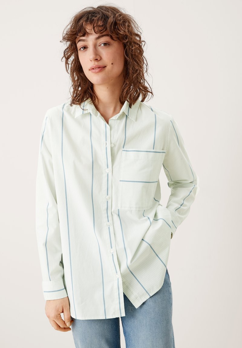 S.Oliver Hemdbluse - Sage Stripes