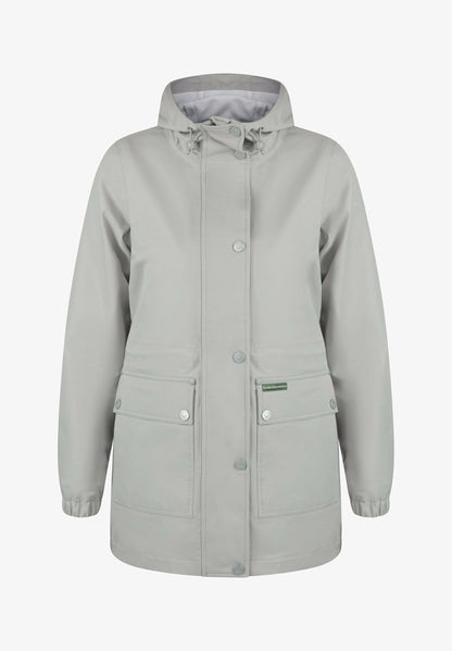  SCHMUDDELWEDDA YUKA - Regenjacke / Wasserabweisende Jacke - Hellgrau