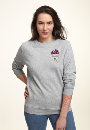Henry Tiger FROZEN FREE HUGS - Sweatshirt - Heather Grey