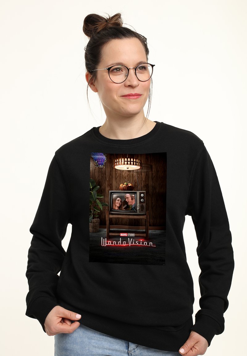 Henry Tiger WANDAVISION WV POSTER 70S - Sweatshirt - Black