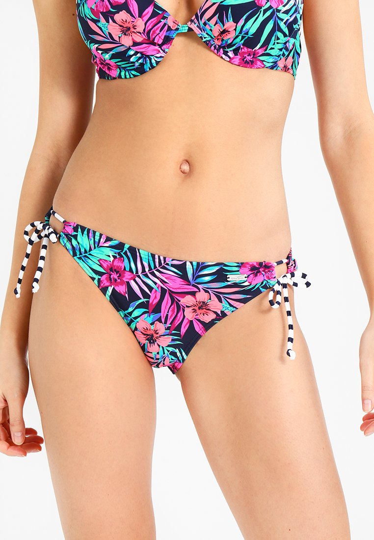 VENICE BEACH Bikini-Hose - Navy Flower Print