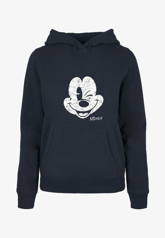  MICKEY MOUSE - DISTRESSED - Kapuzenpullover - Navy