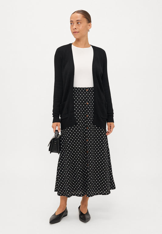 ONLY Petite ONLPELLA SKIRT - Maxi Skirt - Black