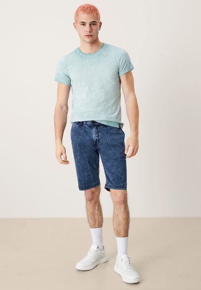 QS By S.Oliver REGULAR - Jeans Shorts - Dark Blue