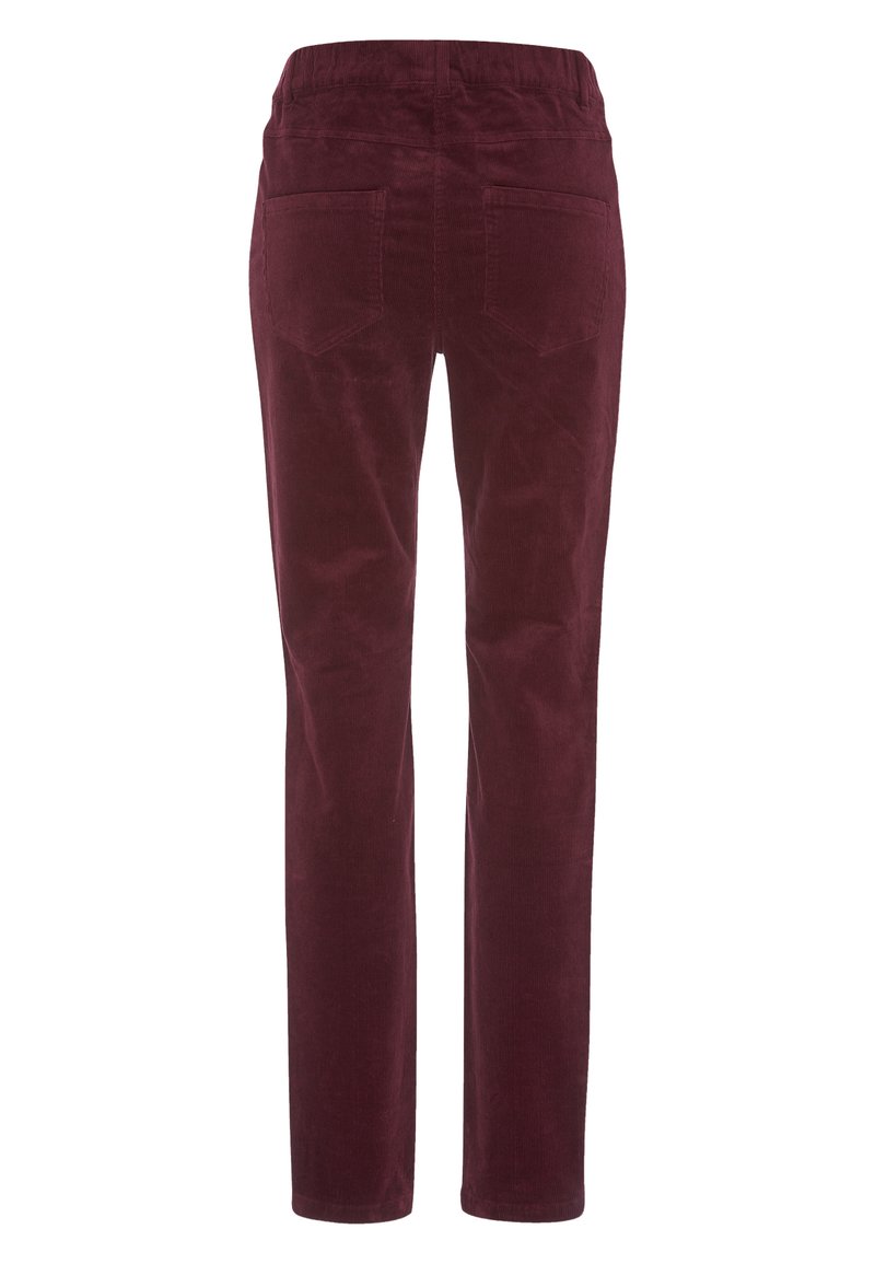  TREGGINGS IN CORDUROY - Stoffhose - Wine Red