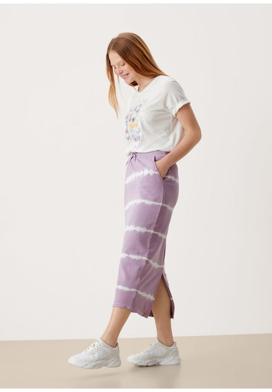 S.Oliver Maxirock - Lilac Tie Dye