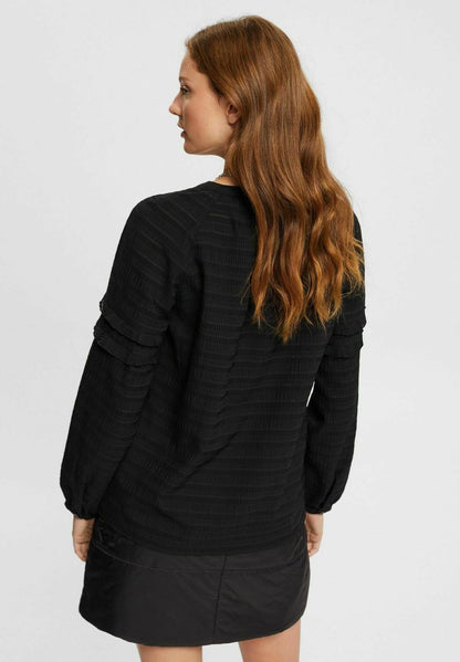 Edc By Esprit Bluse - Black