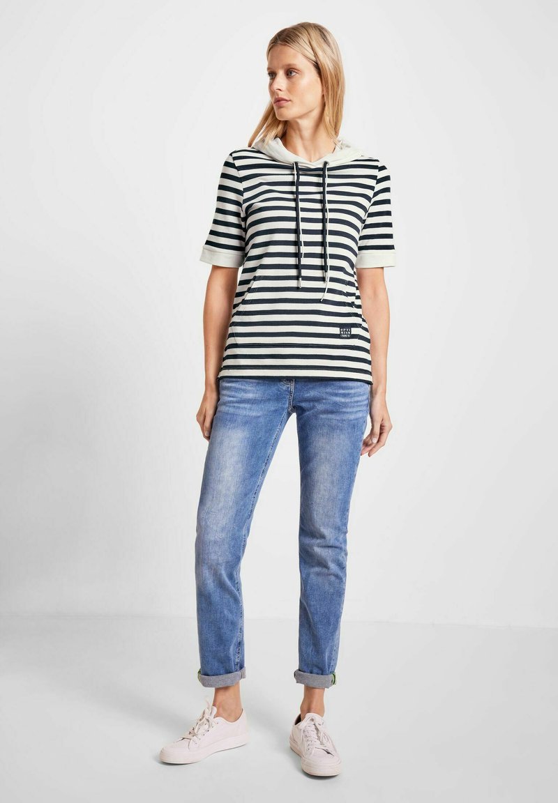Cecil T-Shirt Print - Blau