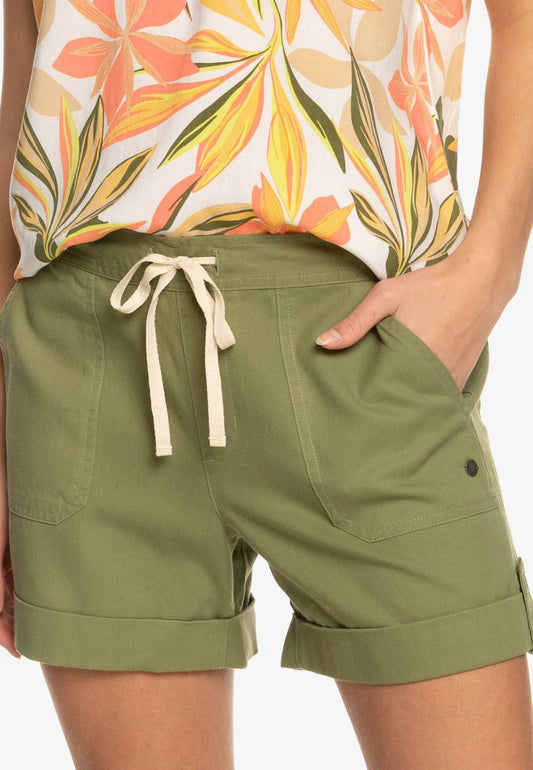 Roxy LIFE IS SWEETER - Shorts - Loden Green