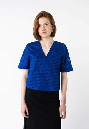  Bluse - Oceanblue