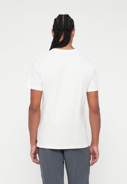Rip Curl SPORTLINE BADGE TEE UNISEX - Print T-shirt - Bone
