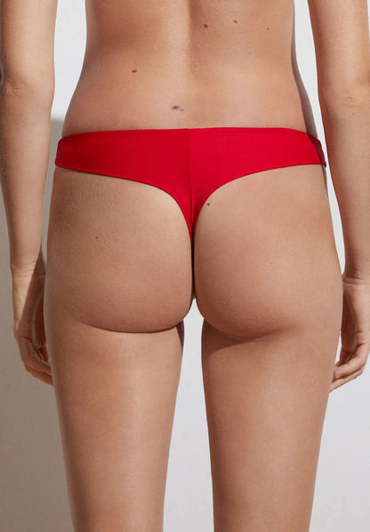 Oysho V-CUT - Bikini-Hose - Red