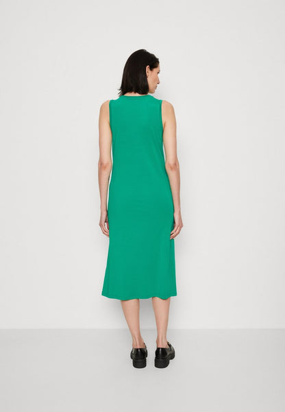 Marc O'Polo SLEEVE LESS EASY FIT - Jerseykleid - Vivid Green