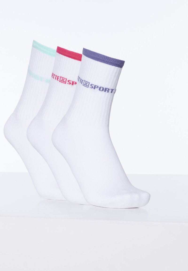  JETTE 3ER-PACK - Socken - Pink Light Green