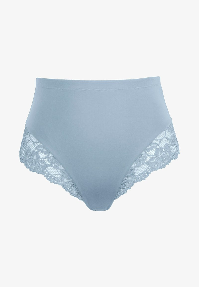 Ulla Popken TRANSPARENTE SPITZE HINTEN GERAFFT - Slip - Cremé
