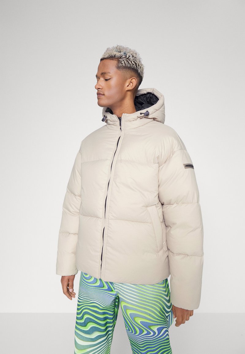 Pegador PULA HOODED PUFFER JACKET - Winterjacke - Vanilla