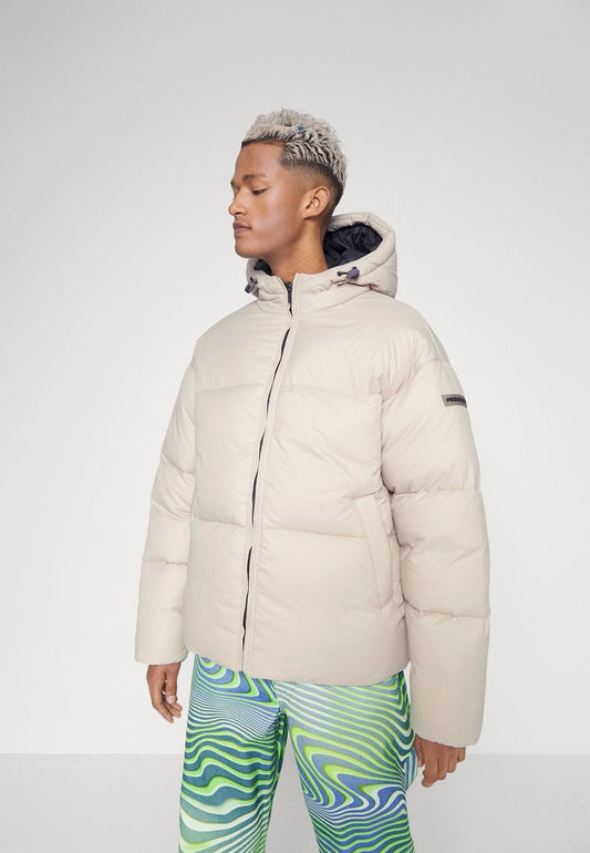 Pegador PULA HOODED PUFFER JACKET - Winterjacke - Vanilla