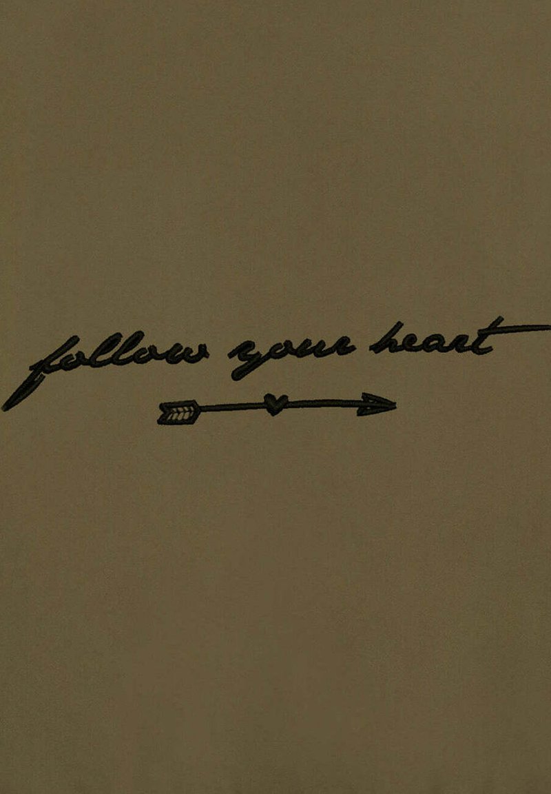  FOLLOW YOUR HEART UNISEX - Bomberjacke - Khaki