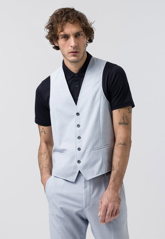 Pierre Cardin Anzugweste - Heather