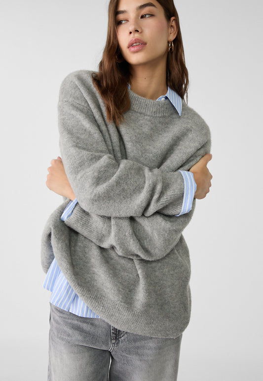 Stradivarius SOFT TOUCH - Jumper - Grey