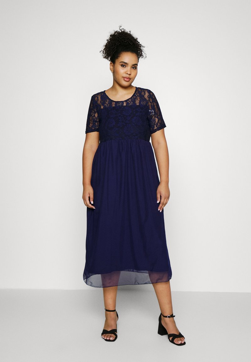 ONLY CARMAKOMA CARMARY DRESS - Ballkleid - Navy Blazer