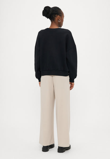 ONLY Petite ONLLALLY LOVE O NECK - Sweatshirt - Black