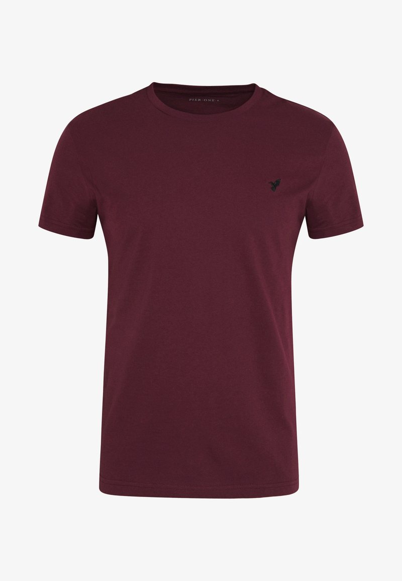 Pier One T-Shirt Basic - Bordeaux