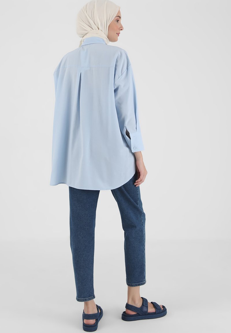  BENIN - Hemdbluse - Light Blue