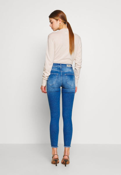 ONLY ONLBLUSH LIFE - Jeans Skinny Fit - Medium Blue Denim