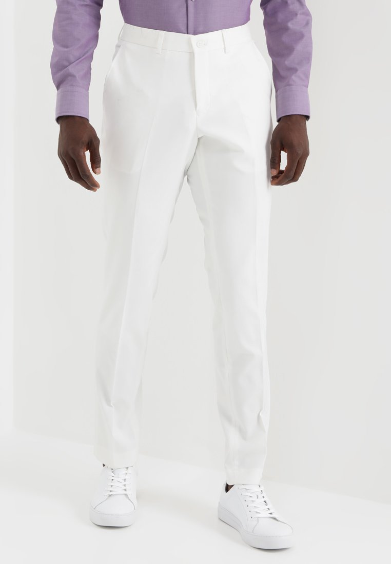 Lindbergh SLIM FIT PLAIN MENS SUIT - Anzug - White