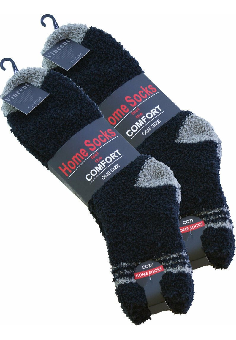  4 PAAR - Socken - Schwarz-schwarz