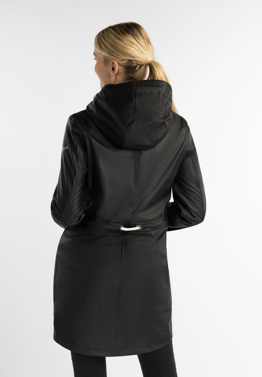  SCHMUDDELWEDDA ALTIPLANO - Regenjacke / Wasserabweisende Jacke - Schwarz Dunkelgrau Melange